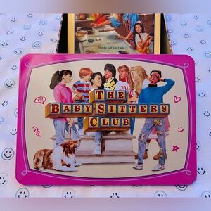 Scholastic The Baby-Sitters Club Set of 6 Paperbacks and Collectible Tin